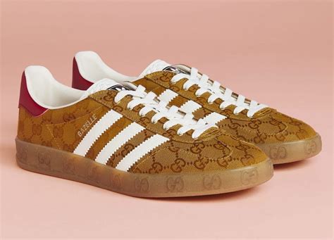 adidas x gucci gazelle yellow|adidas x gucci gg monogram.